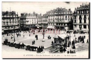 Old Postcard Angers Place du Ralliement