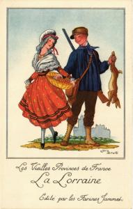 CPA La Lorraine Les Vieilles Provinces de France FRANCE FOLKLORE (787859)