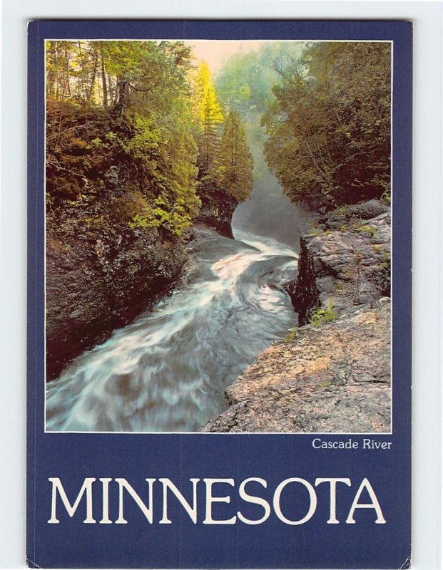 Postcard Cascade River, Minnesota