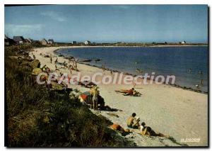 Postcard Modern Plouneour Trez The Beach Of Kerurus