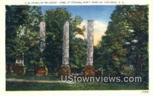 Home of Gen. Wade Hapton - Columbia, South Carolina