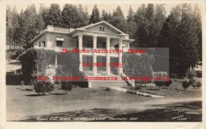 OR, Crater Lake, Oregon, RPPC, Rogue Elm Hotel, Prentiss Photo No 12434