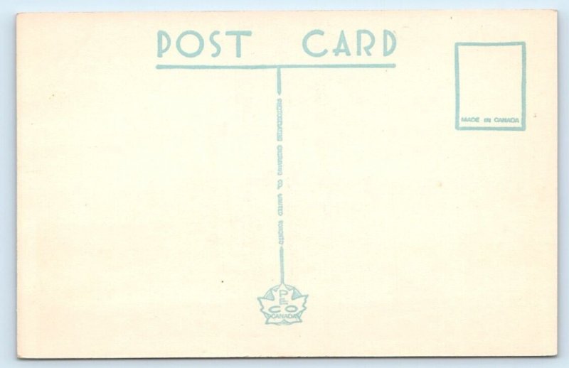 C.P.R. Station McAdam New Brunswick CANADA Postcard