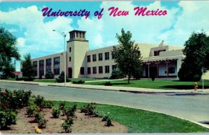 Mitchell Hall University of New Mexico Albuquerque New Mexico Postcard