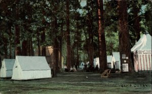 Camp Curry Yosemite National Park Valley c1910 Postcard