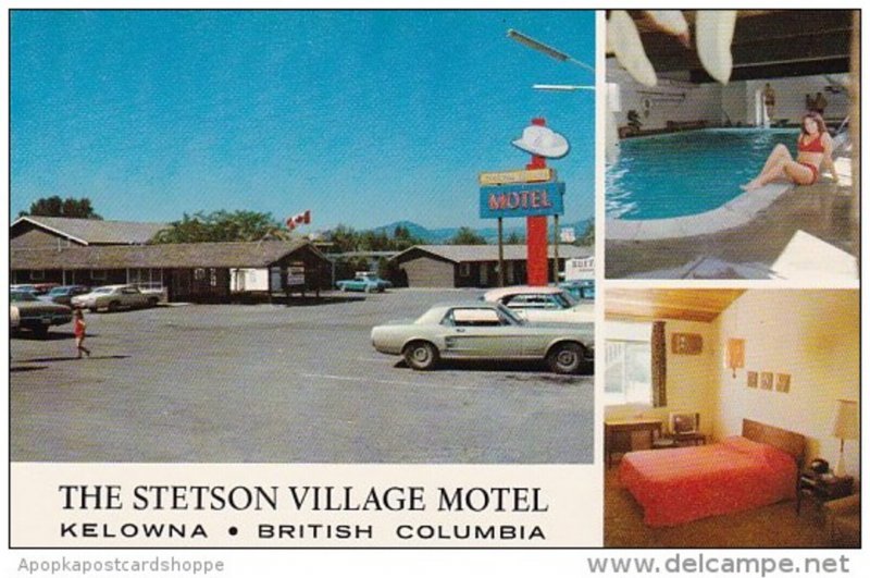 Canada The Stetson Village Motel Kelowna Pool Vancouver British Columbia