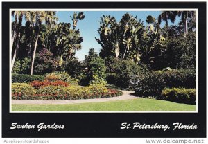 Scenic Pathway at Sunken Gardens St Petersburg Florida