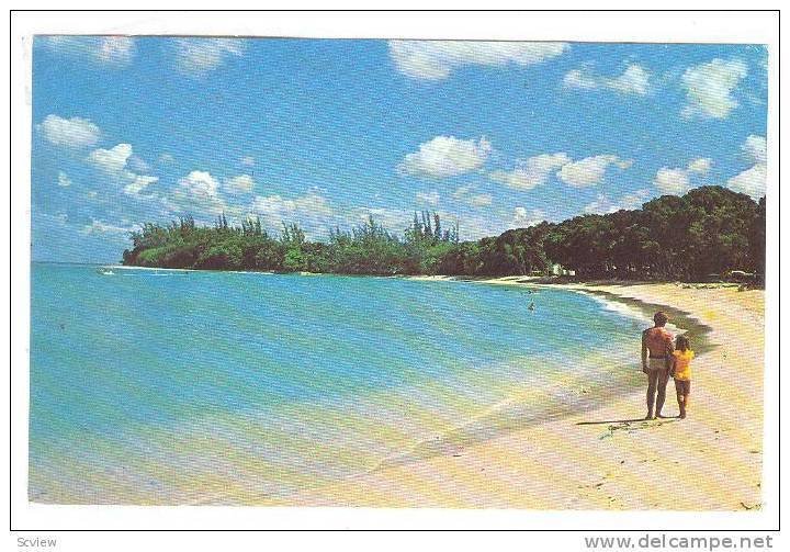 West Coast Beach, Barbados, West Indies, 40-60s