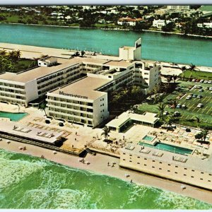 c1960s Miami, FL Montmartre Luxury Hotel Aerial Paris Si Bon Bardot Beach A318