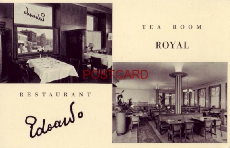 RESTAURANT EDOARDO - TEA ROOM ROYAL, Bahnhofplatz 14 ZURICH