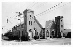 First Methodist Church Real Photo - Hondo, Texas TX