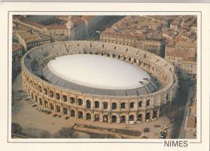 BF21515 nimes gard gros plan sur les arenes   france front/back image