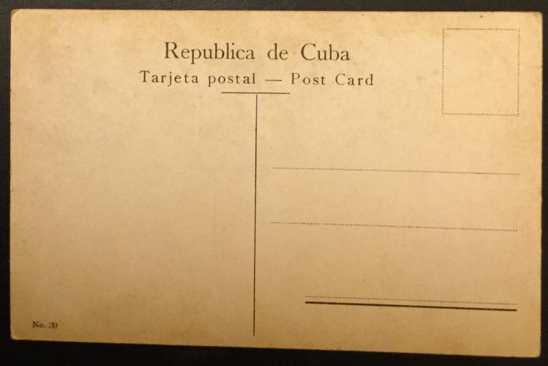 Postcard Unused Pineapple Plantation Havana Cuba No 39 LB