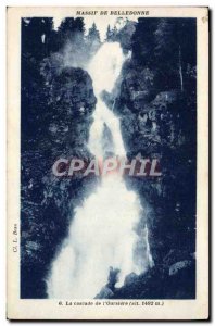 Old Postcard Belledonne The cascade of & # 39oursiere