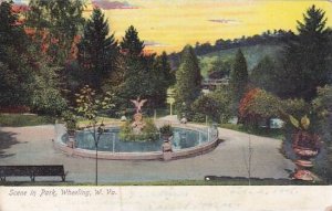 West Virginia Wheeling Scene In Park