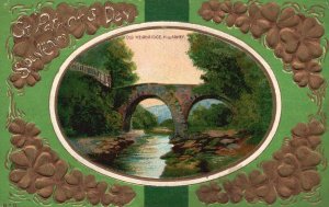 Vintage Postcard 1910's Old Weirbridge Killarney National Park Co. Kerry Ireland