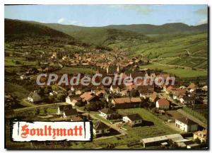 Postcard Modern Soultzmatt View Aerienne