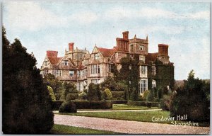 Condover Hall Shropshire England Landscaped Grounds Postcard