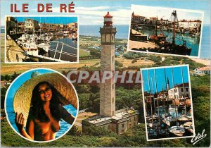 Modern Postcard Ile de Re (Charente Maritime) The Atlantic Coast The Port of ...