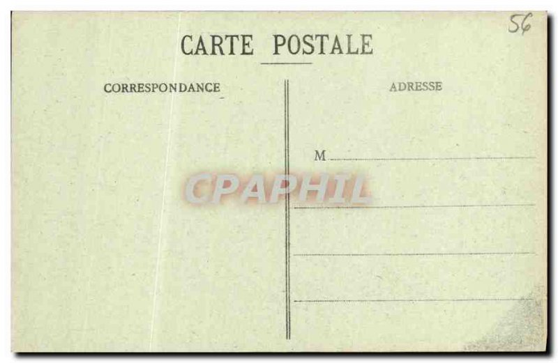 Old Postcard Vannes Les Remparts