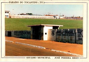 Paraiso Do Tocantins, Brazil  ESTADIO MUNICIPAL JOSE PEREIRA REGO  4X6 Postcard