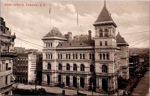 Postcard Post Office in Albany, New York~2582