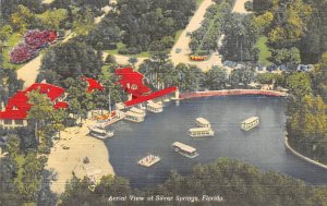 Aerial View of Silver Springs - Silver Springs, Florida FL  