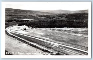 Fairbanks Alaska AK Postcard RPPC Photo 4. Of Alaska Experimental c1950's