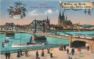 Lot 10 postcards Koln am Rhein Koeln Germany