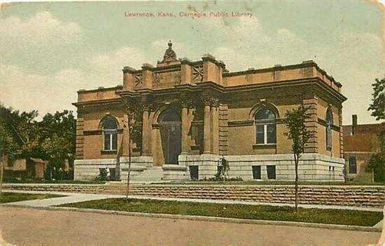 KS, Lawrence, Kansas, Carnegie Public Library, Carl W. Mettner