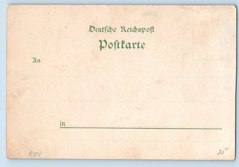 Thuringia Germany Postcard Kaiser Wilhelm Monument on the Kyffhäuser c1905