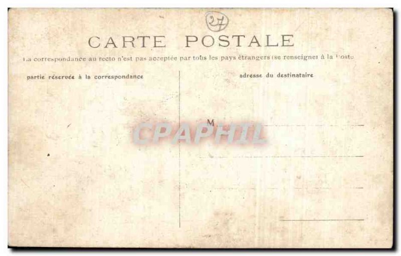 Charleval - Bridge View of the decision & # 39Andelle - Old Postcard