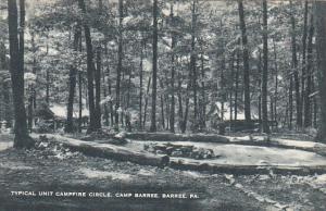 Typical Unit Campfire Circle Camp Barree Barree Pennsylvania Artvue
