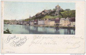 Gruss aus Saarburg , Germany , PU-1900