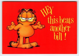 Garfield Cat Postcard Another Bill Jim Davis 1978 Orange Tabby Kitten Cartoon