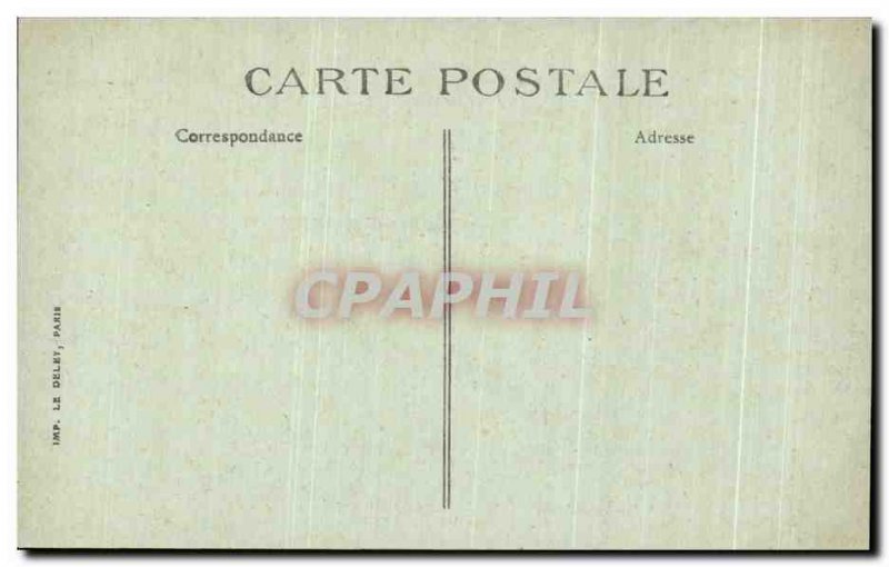 Old Postcard Interior Paris Du Pantheon