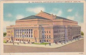 Missouri Saint Louis The Municipal Auditorium And Community Center