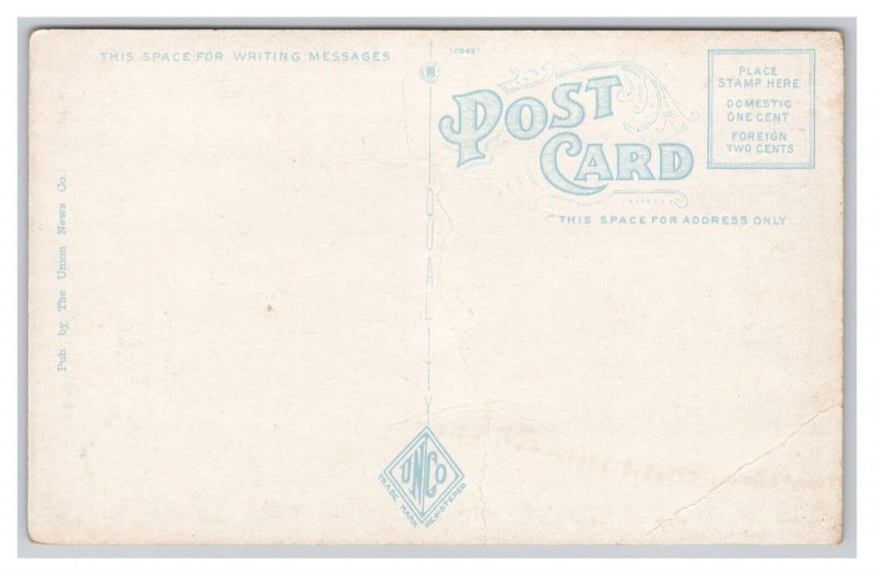 Jacksonville FLA. Florida Labor Temple Postcard