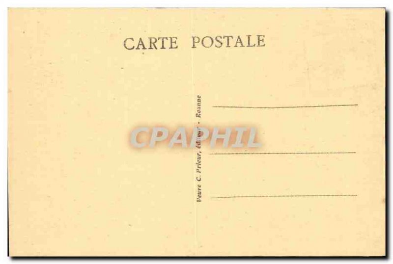 Old Postcard Chateau de Boissy that belonged to Jacques Coeur