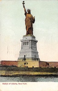 Statue of Liberty New York City, USA 1907 