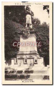Old Postcard ND Lights Virgin Ste Jeanne d & # 39Arc