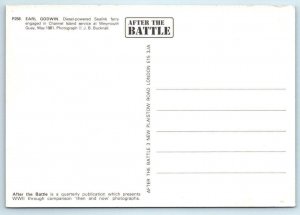 SEALINK FERRY ~ Weymouth Quay Ship EARL GODWIN 1981 -  4x6  UK Postcard