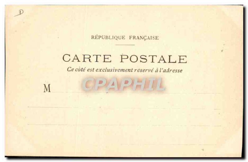 Postcard Old Fashion Headdress Journal Female damselflies Rue Drouot Year 1837