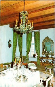 Parks Canada Fortress Louisbourg Governors Dining Room Intero Postcard Vintage 