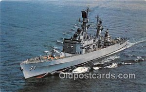 USS Fox DLG33 Long Beach, CA, USA Postcard Post Card
