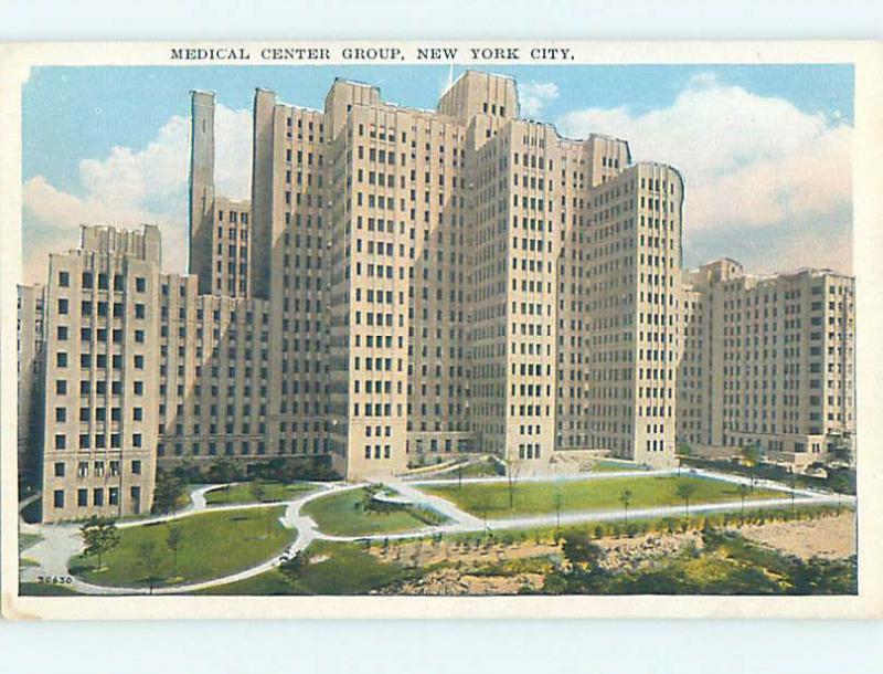 Unused W-Border MEDICAL CENTER GROUP BUILDINGS New York City NY J9633