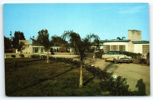 1950s COCOA FL CORAL SANDS MOTOR COURT AND DINING ROOM US-1  POSTCARD P2982