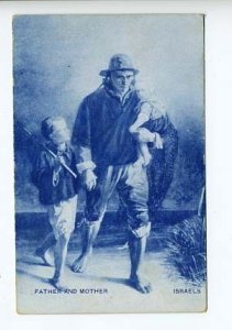 Raphael Tuck Delft Father and Mother Israels Postcard