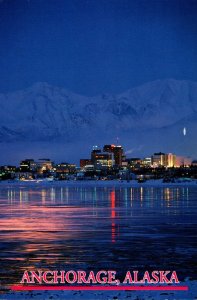 Alaska Anchorage At Dusk 1996