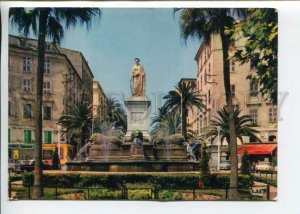 442065 FRANCE Corsica Ajaccio statue of the first consul Old postcard